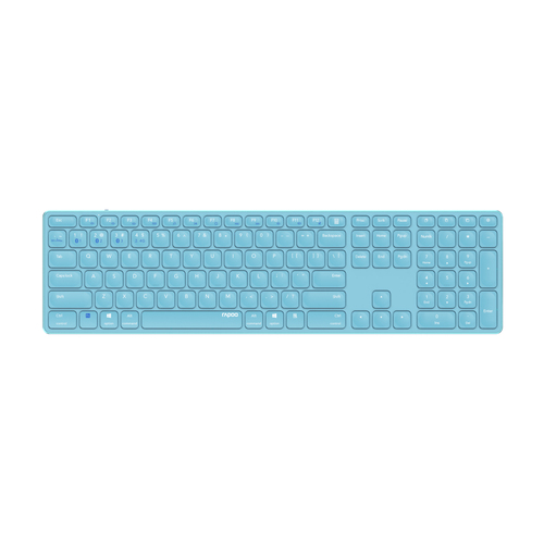 Hama E9800M Tastatur Büro Bluetooth QWERTZ Deutsch Blau