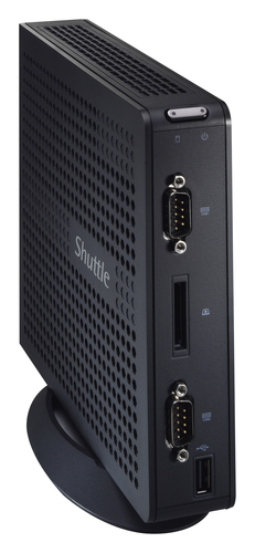 Shuttle XS36V PC/workstation barebone Low Profile (Slimline) Black D2700 Intel NM10 BGA 559