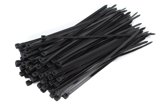 Microconnect CABLETIE6 presilla Brida tipo escalera Negro 100 pieza(s)