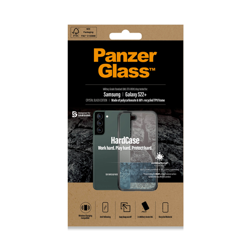 PanzerGlass® HardCase Transparent Samsung Galaxy S22+ – image 2