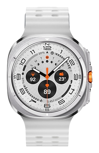 Samsung Galaxy Watch Ultra (2025) 4G Titanium 47mm Smartwatch Wit, afbeelding 2