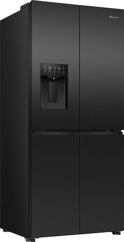 Hisense PureFlat Slim RQ5P470SYFD Fridge Freezer - Black - image 3