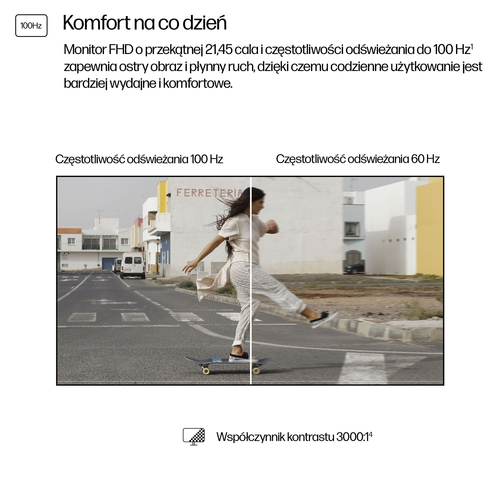 HP Inc. Monitor S3 Pro 322pv 21.45 FHD  9U5A2AA#ABB