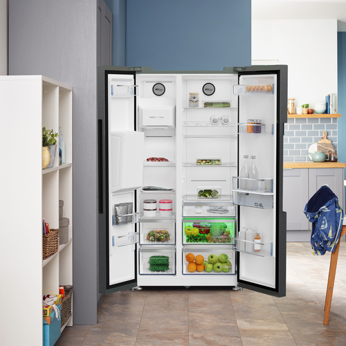 Beko ASN652VPZ Freestanding American Style Fridge Freezer with HarvestFreshTM – image 6