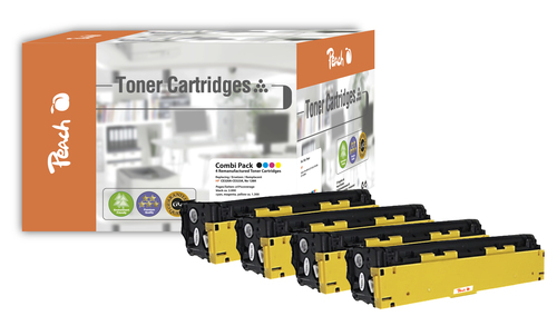 Peach 110958 toner cartridge 4 pc(s) Black, Cyan, Magenta, Yellow