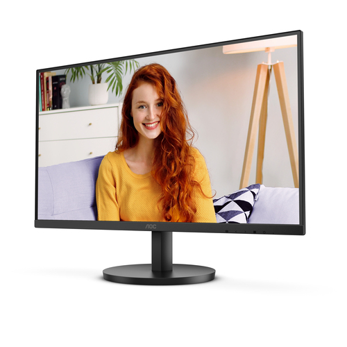 Aoc 27" 4K Ultra HD 60Hz Monitor - Black - image 4