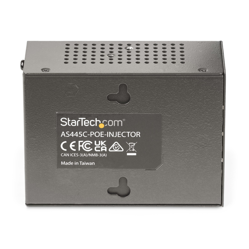 StarTech.com 4-Port Multi-Gigabit PoE++ Injector, 52.5G Ethernet (NBASE-T), PoEPoE+PoE++ (802.3af802.3at802.3bt), 160Watts Power Budget, WallDIN Rail, afbeelding 6