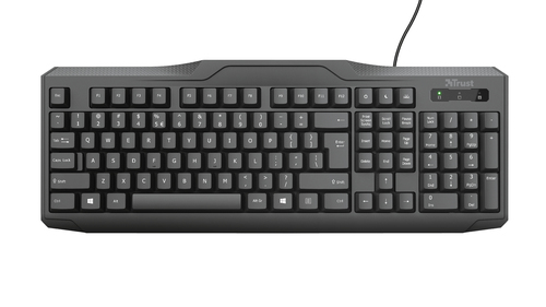 Trust TK-100 keyboard Office USB QWERTY UK English Black – image 1