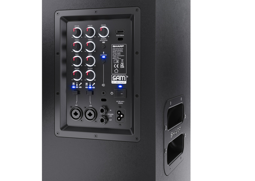 Sharp CP-LS100 portable/party speaker Stereo portable speaker Black – image 6