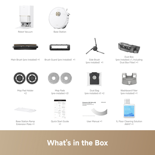 Dreame L50 Ultra AE White smart robot vacuum & mop – image 9
