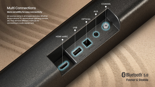 Hisense AX5100G soundbar speaker Black 5.1 channels – image 7
