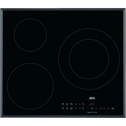 AEG IKK63302FB Черный Встроенный 60 cm Плита с зонами индукции 3 зона(ы)
