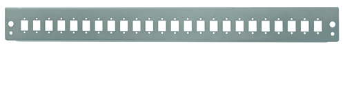 Logilink Fibre Front Panel 24 LC-Duplex or SC-Simplex, light grey