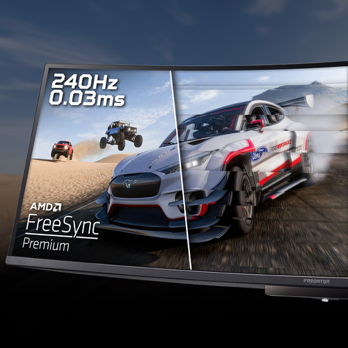 Acer X Predator X49X curved ultra-wide QD-OLED gaming monitor – image 4