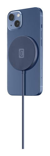 Cellularline MAGSFWIRELESSCOLB зарядное устройство для мобильных устройств Смартфон Синий USB Беспроводная зарядка Для помещений