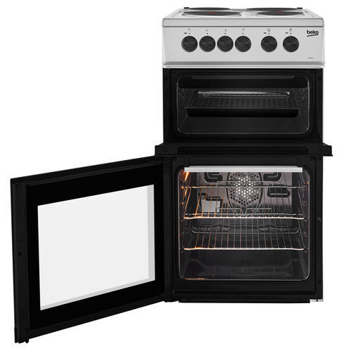 Beko KD533A Freestanding cooker Electric Sealed plate Silver – image 2