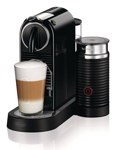 Delonghi Nespresso Citiz Espresso Coffee Machine & Aeroccino Milk Frother Black - Black - image 1