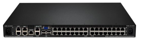 Lenovo 1754D2X KVM switch Rack mounting Black