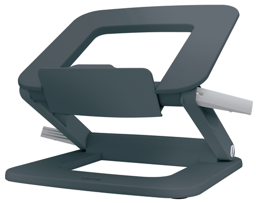 Leitz Ergo Verstellbarer Multi-Winkel Laptopstnder 80 recycelter Kunststoff dunkelgrau – Foto 5 von 7