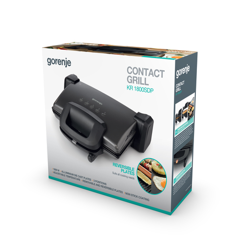 Gorenje KR1800SDP contact grill – image 4