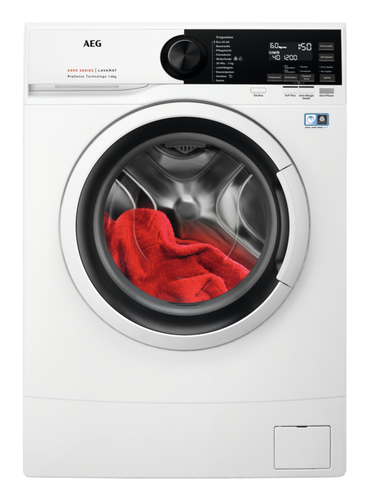 AEG Series 6000 LSR6F70268 стиральная машина Фронтальная загрузка 6 kg 1200 RPM Белый