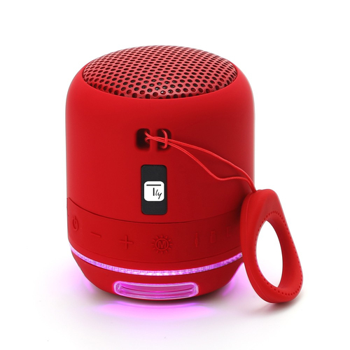 Techly ICASBL94RE portable/party speaker Red