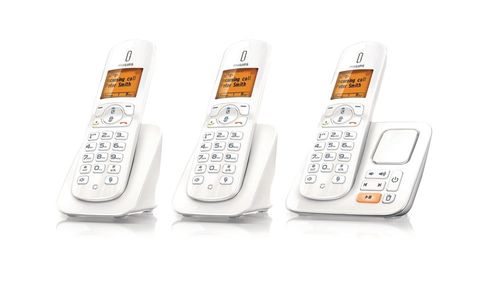 Philips BeNear Cordless phone with answering machine CD2853W/05