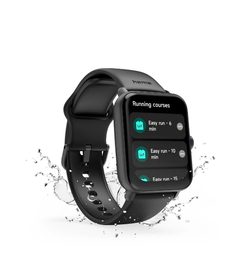 Hama Smartwatch 6010 Smartwatch Zwart, afbeelding 6