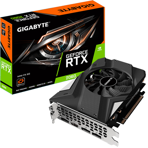 GIGABYTE GV-N2060IX-6GD graphics card NVIDIA GeForce RTX 2060