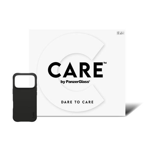 PanzerGlass CARE™ by ® Samba Case Black w. MagSafe iPhone 18 Pro | 17 Pro | Bulk funda para teléfono móvil Negro