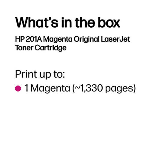Original HP 201A Magenta Toner Cartridge (CF403A) - image 3
