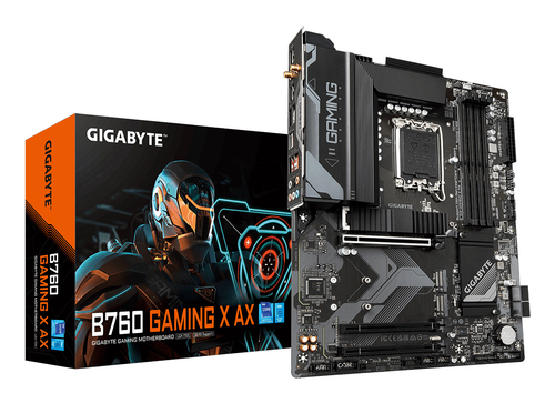 GIGABYTE B760 GAMING X AX материнская плата Intel B760 Express LGA 1700 ATX