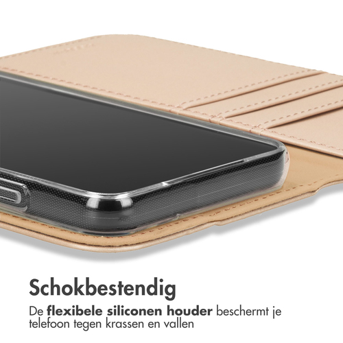 Accezz Wallet Softcase Bookcase Samsung Galaxy A42 - Goud, afbeelding 3