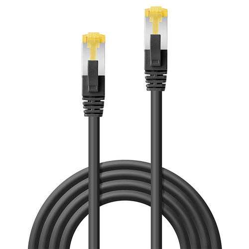 Lindy Patchkabel Cat6A S/FTP LSOH Cat7 Rohkabel zwart. 3.00m, afbeelding 3