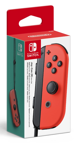 Nintendo Joy-Con (R) Красный Bluetooth Геймпад Цифровой Nintendo Switch, Nintendo Switch OLED