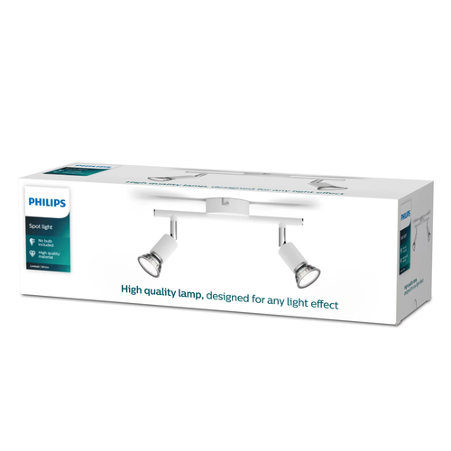 Philips Limbali 8719514465152 Plafondspot GU10 100 W Wit – Foto 2 van 2