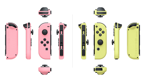 Nintendo Switch Joy-Con set Roze/Geel, afbeelding 3