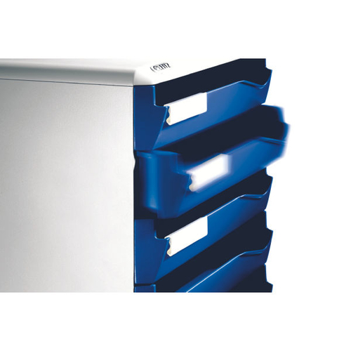 Leitz Ladebox 5280-00-35 Blauw DIN A4 Aantal vakken: 5 – Foto 4 van 4