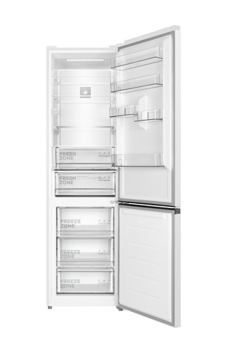 TCL 382L RF382BWD0NE fridge-freezer Freestanding White – image 3