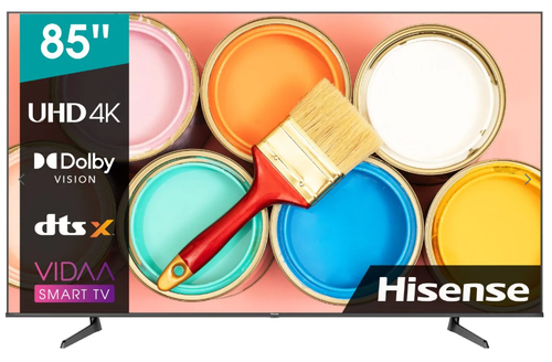 Hisense 85A6BG 2,16 m (85") 4K Ultra HD Smart TV Wi-Fi Черный 400 cd/m²