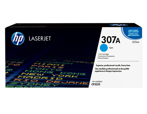 HP 307A Cyan Original LaserJet Toner Cartridge – image 1