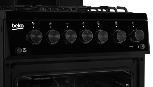 Beko KA53NEK cooker Gas Black – image 7
