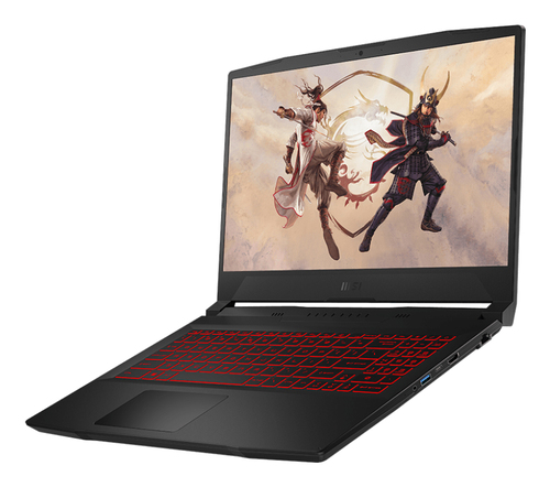 MSI Katana 12UE-1202XES Intel® Core™ i7 i7-12650H Ноутбук 39,6 cm (15.6") Full HD 16 GB DDR4-SDRAM 512 GB Твердотельный накопитель (SSD) NVIDIA GeForce RTX 3060 Wi-Fi 6 (802.11ax) Free DOS Черный