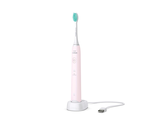 Philips HX2421/04 electric toothbrush Adult Sonic toothbrush Pink, White
