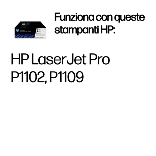 HP 85A – Multipack nero originale