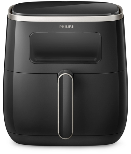 Philips 3000 series HD9257/80 fryer Double 5.6 L Stand-alone 1700 W Hot air fryer Black