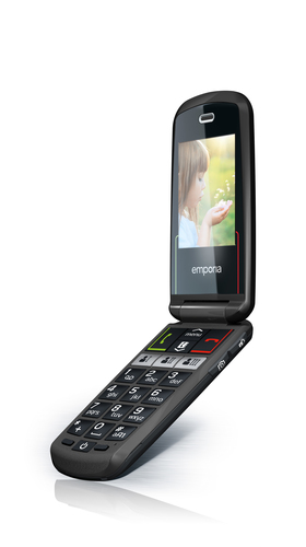 Emporia SELECT 6.1 cm (2.4") 84 g Black Senior phone – image 9