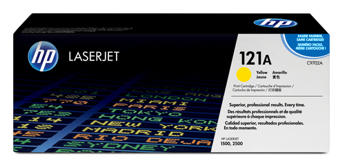 HP C9702A toner cartridge 1 pc(s) Original Yellow