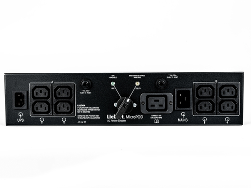 Vertiv 2U MicroPod External maintenance Bypass – image 3