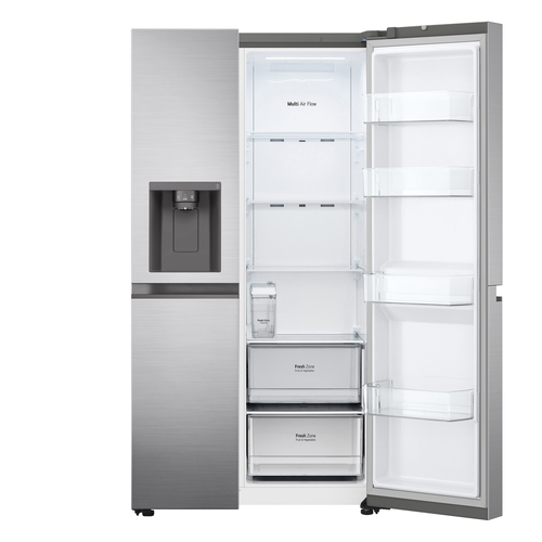 LG GSLV51PZXM.APZQEUZ side-by-side refrigerator Freestanding – image 8